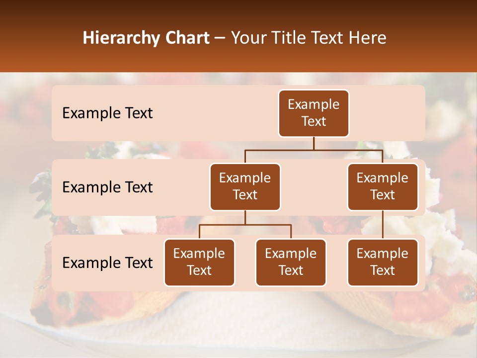 A Close Up Of A Plate Of Food On A Table PowerPoint Template