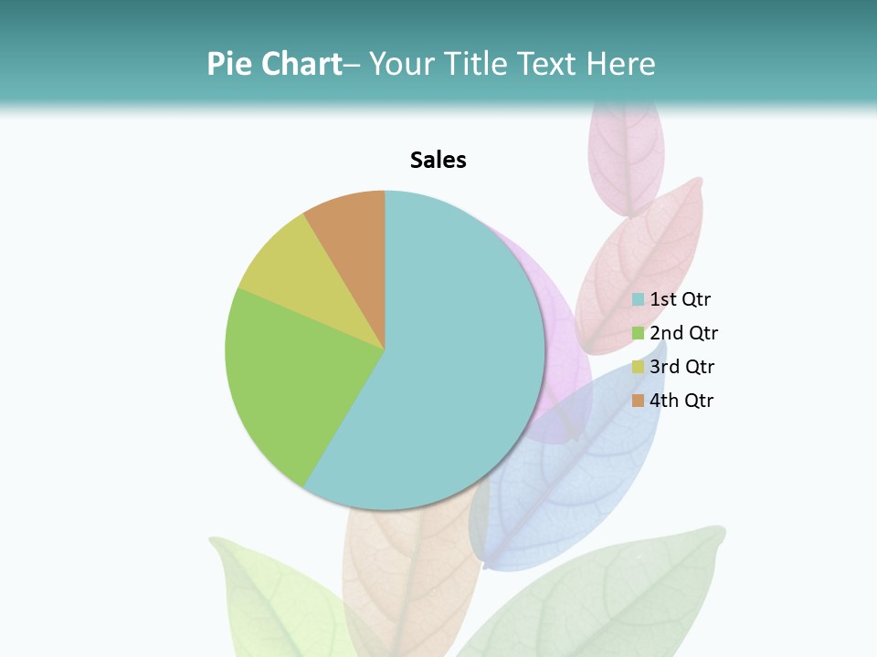 A Colorful Leaf Powerpoint Presentation PowerPoint Template