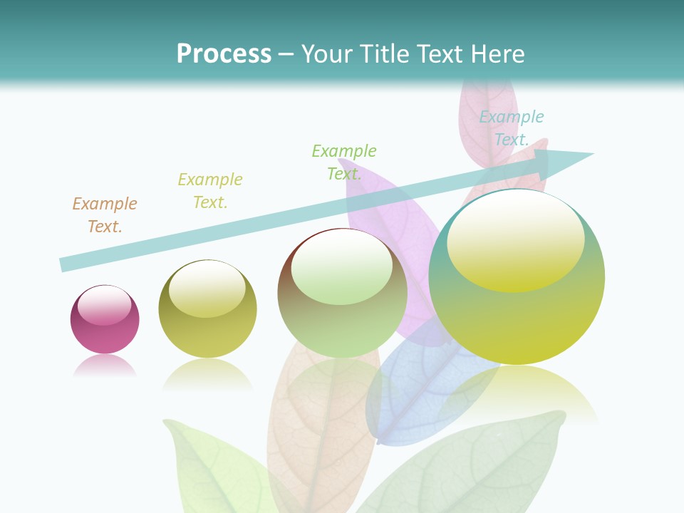 A Colorful Leaf Powerpoint Presentation PowerPoint Template