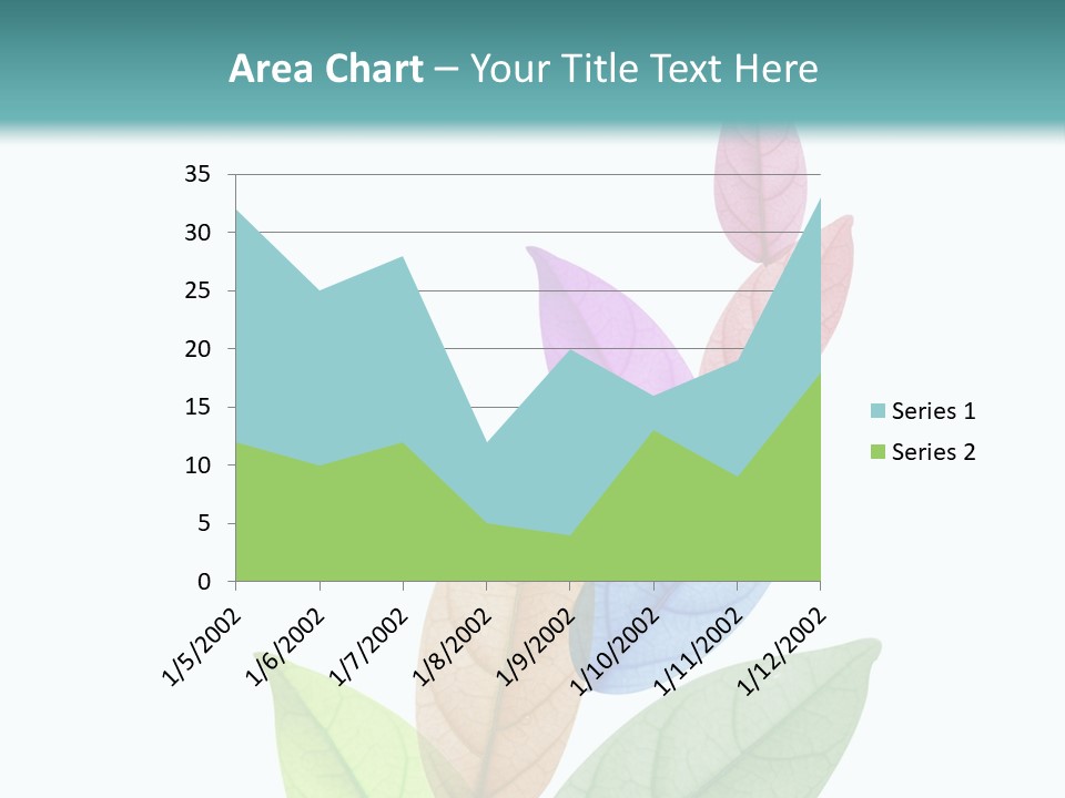 A Colorful Leaf Powerpoint Presentation PowerPoint Template