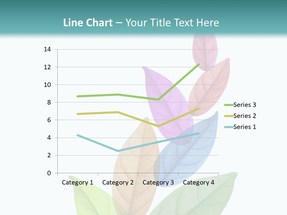 A Colorful Leaf Powerpoint Presentation PowerPoint Template