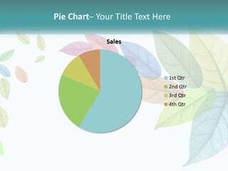 A Colorful Leaf Powerpoint Presentation PowerPoint Template