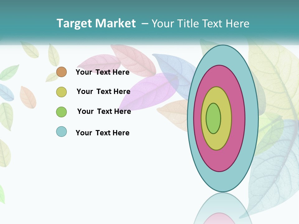 A Colorful Leaf Powerpoint Presentation PowerPoint Template