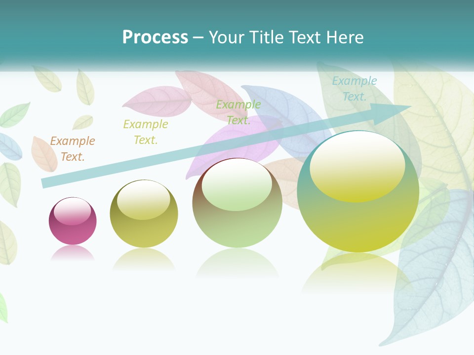 A Colorful Leaf Powerpoint Presentation PowerPoint Template