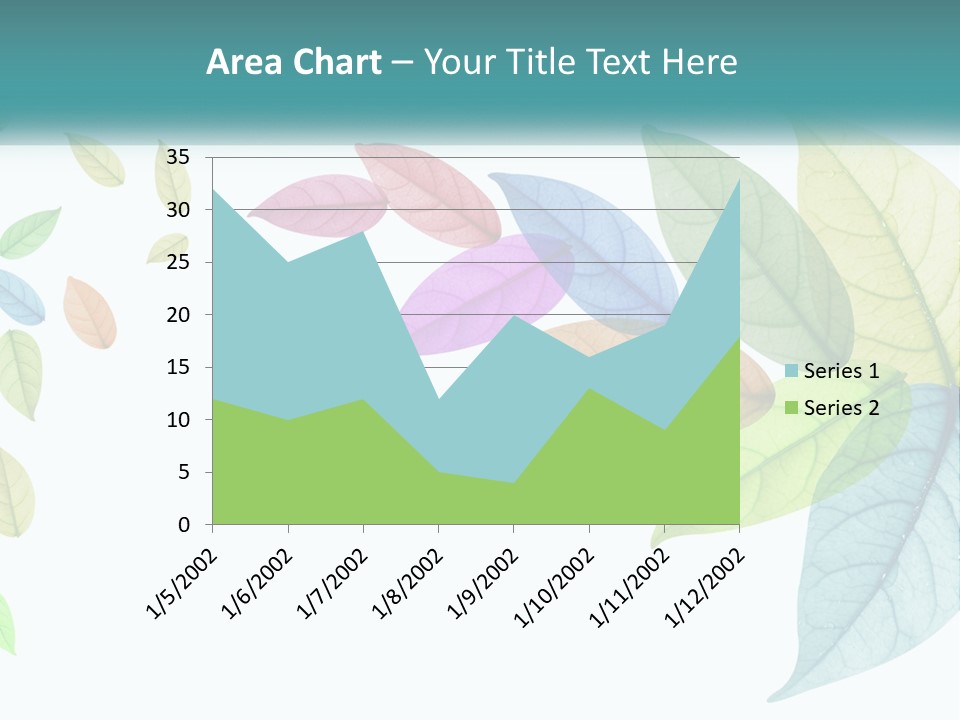 A Colorful Leaf Powerpoint Presentation PowerPoint Template