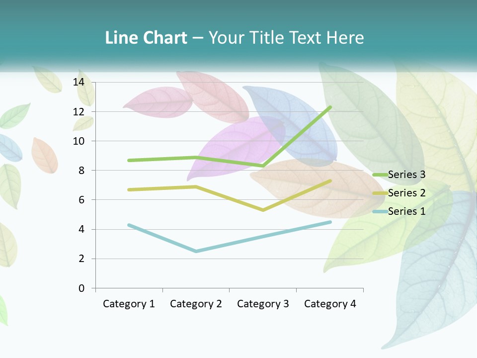 A Colorful Leaf Powerpoint Presentation PowerPoint Template