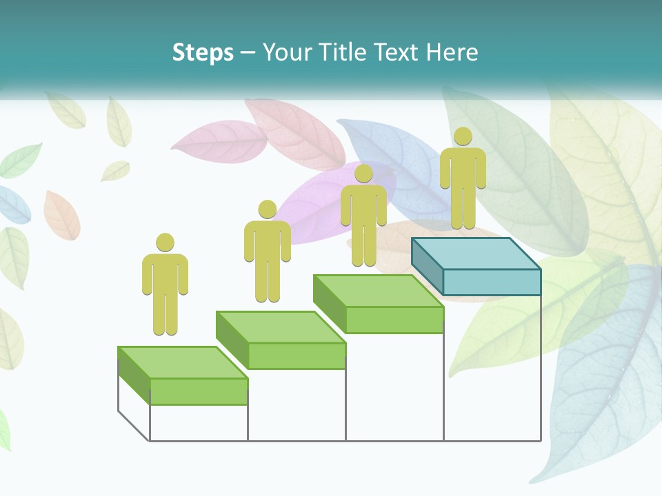 A Colorful Leaf Powerpoint Presentation PowerPoint Template