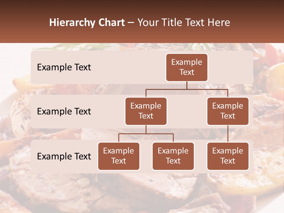 A Plate Of Roast With Potatoes And Carrots PowerPoint Template