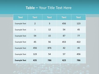A Powerpoint Presentation With A Fist Made Out Of Cubes PowerPoint Template