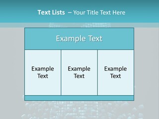 A Powerpoint Presentation With A Fist Made Out Of Cubes PowerPoint Template