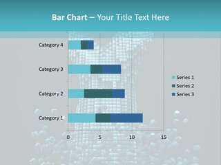 A Powerpoint Presentation With A Fist Made Out Of Cubes PowerPoint Template