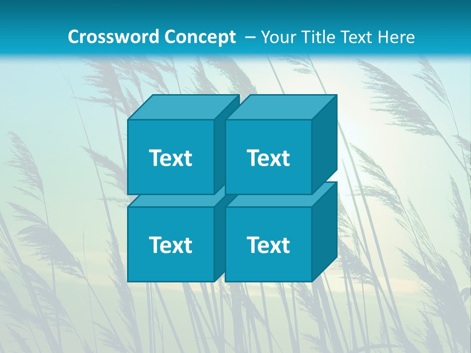 A Powerpoint Presentation With The Sun In The Background PowerPoint Template