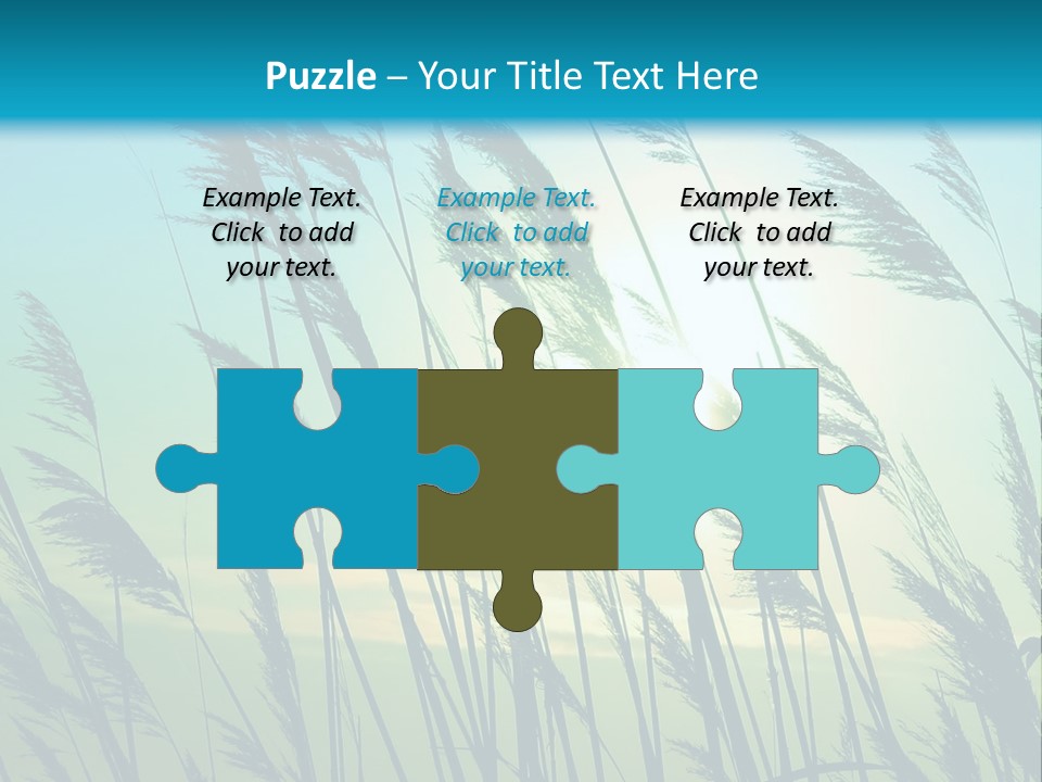 A Powerpoint Presentation With The Sun In The Background PowerPoint Template