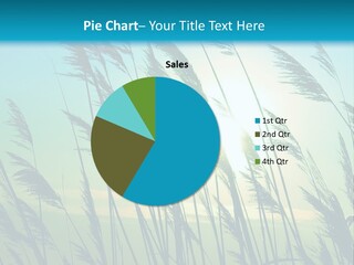 A Powerpoint Presentation With The Sun In The Background PowerPoint Template