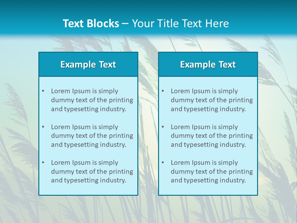A Powerpoint Presentation With The Sun In The Background PowerPoint Template