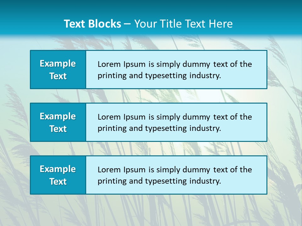 A Powerpoint Presentation With The Sun In The Background PowerPoint Template