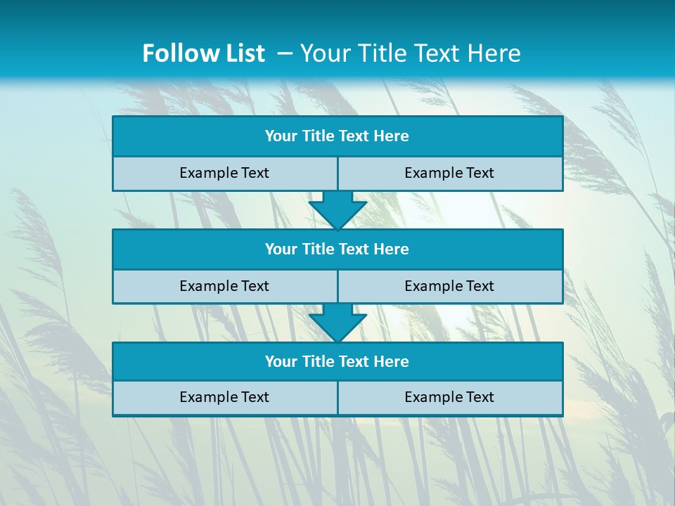 A Powerpoint Presentation With The Sun In The Background PowerPoint Template
