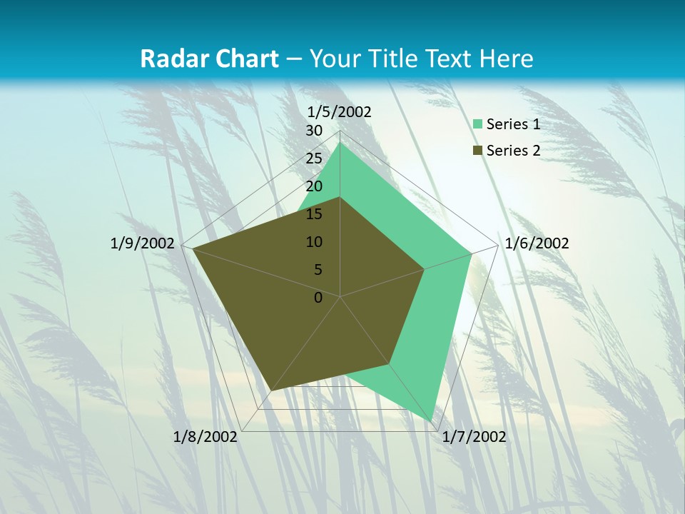 A Powerpoint Presentation With The Sun In The Background PowerPoint Template