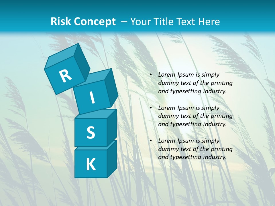 A Powerpoint Presentation With The Sun In The Background PowerPoint Template