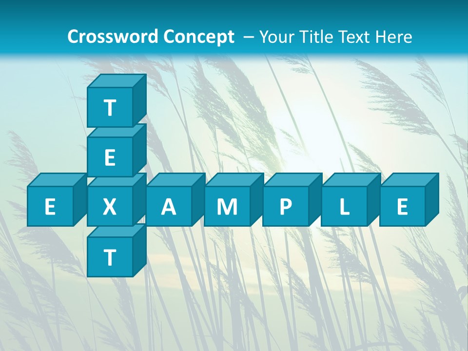 A Powerpoint Presentation With The Sun In The Background PowerPoint Template