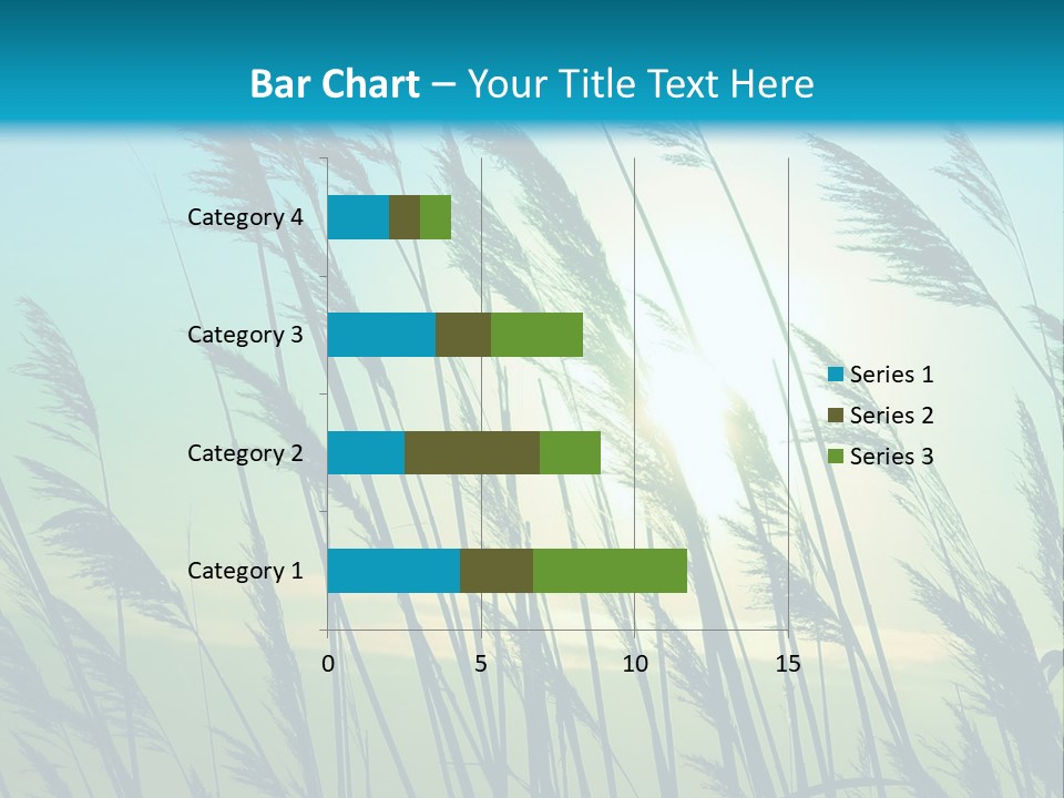A Powerpoint Presentation With The Sun In The Background PowerPoint Template