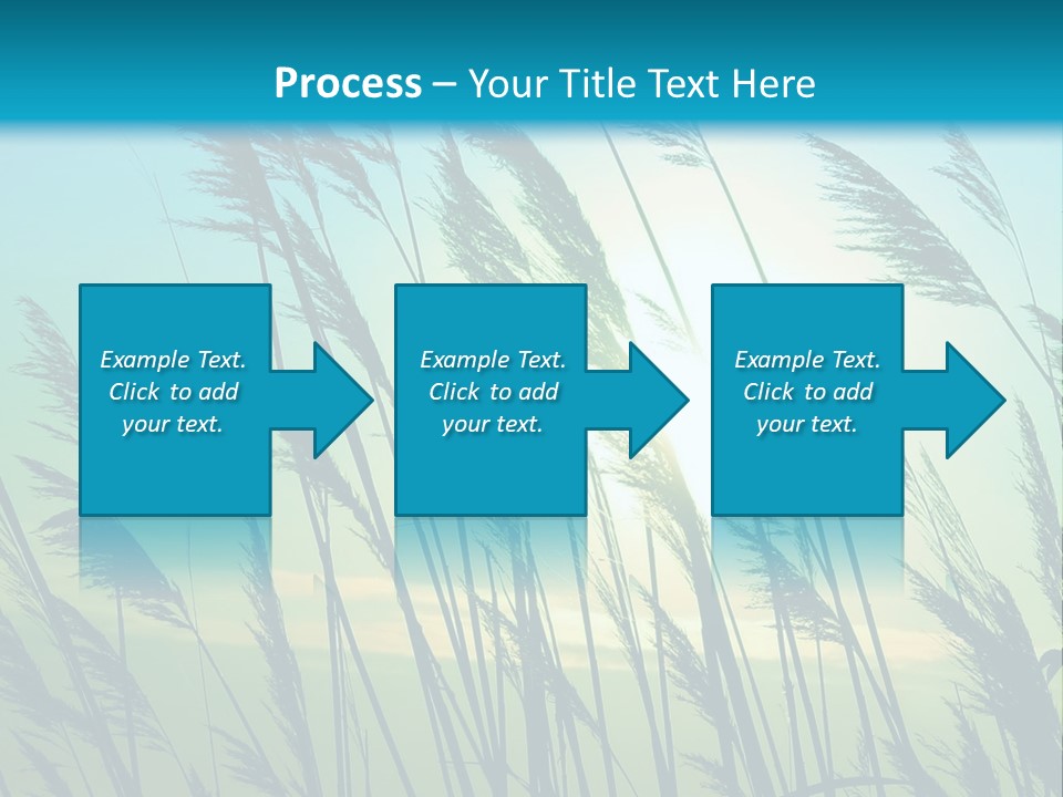 A Powerpoint Presentation With The Sun In The Background PowerPoint Template