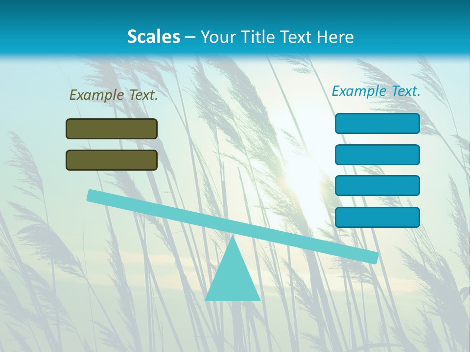 A Powerpoint Presentation With The Sun In The Background PowerPoint Template