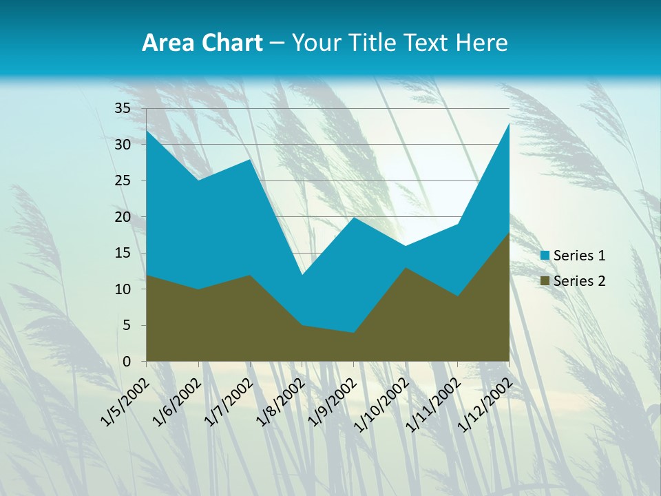 A Powerpoint Presentation With The Sun In The Background PowerPoint Template