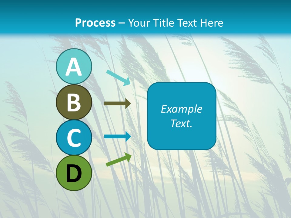 A Powerpoint Presentation With The Sun In The Background PowerPoint Template