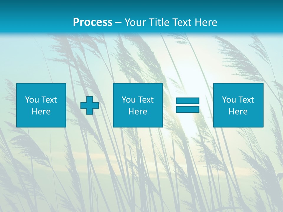A Powerpoint Presentation With The Sun In The Background PowerPoint Template