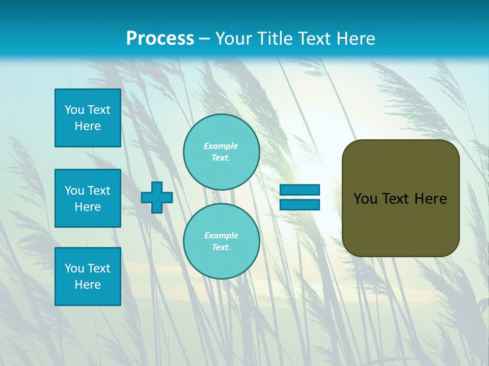 A Powerpoint Presentation With The Sun In The Background PowerPoint Template