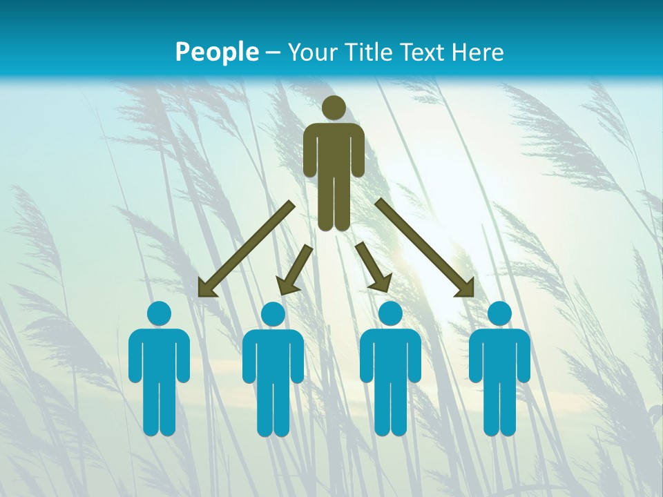 A Powerpoint Presentation With The Sun In The Background PowerPoint Template