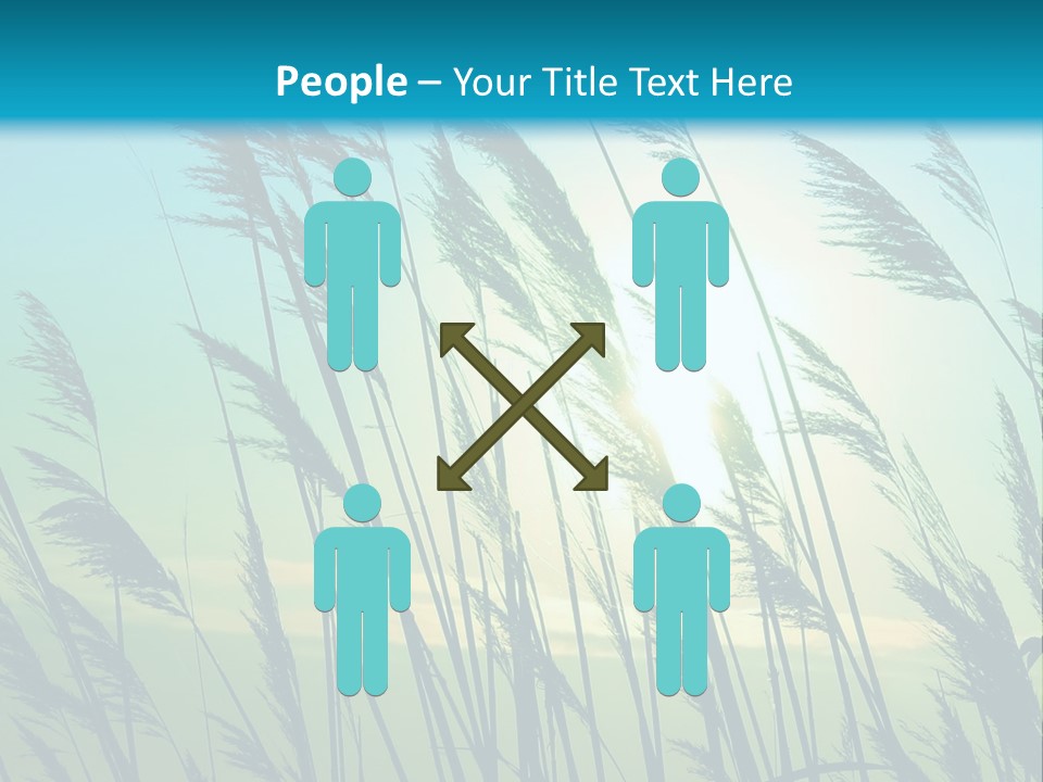 A Powerpoint Presentation With The Sun In The Background PowerPoint Template