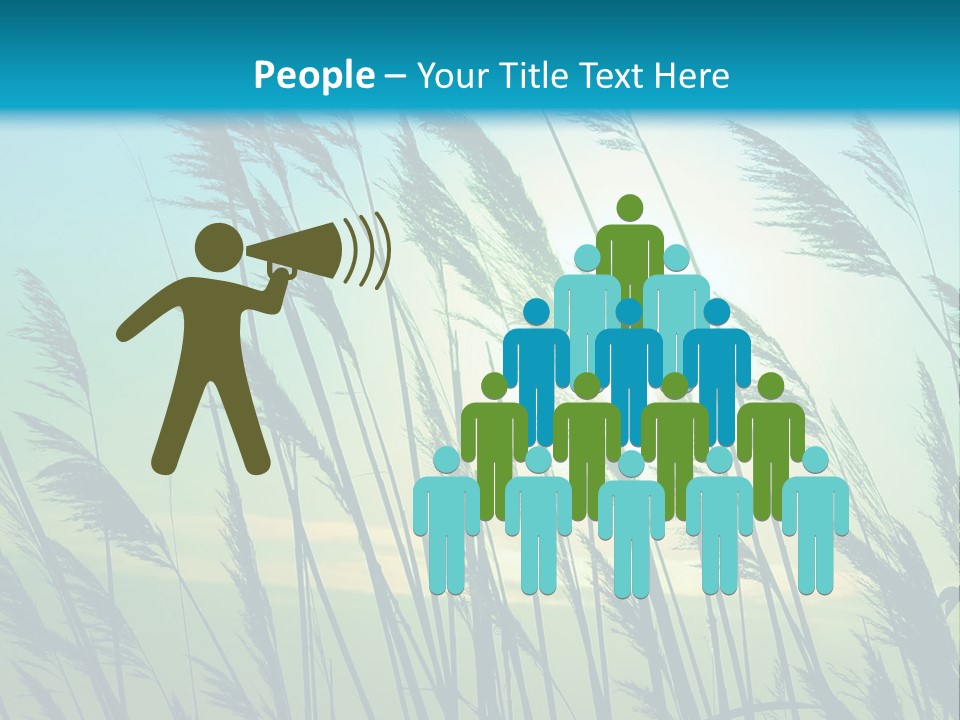 A Powerpoint Presentation With The Sun In The Background PowerPoint Template