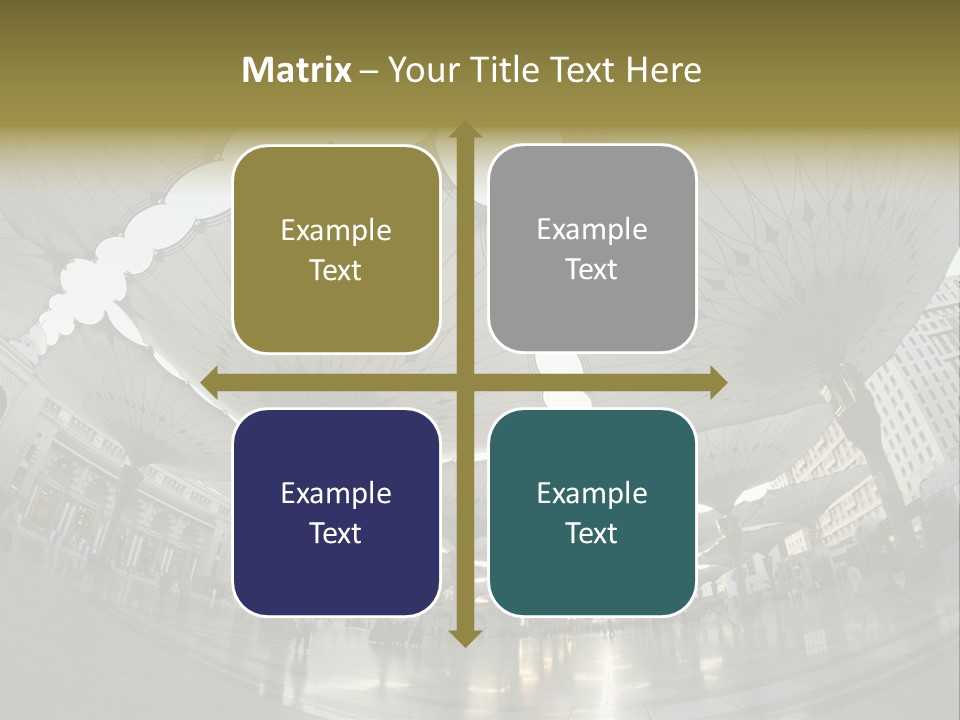 A Group Of Umbrellas That Are In The Air PowerPoint Template