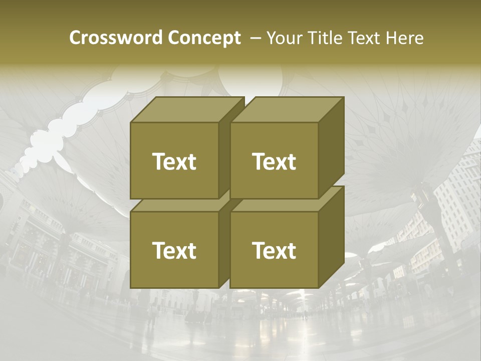 A Group Of Umbrellas That Are In The Air PowerPoint Template