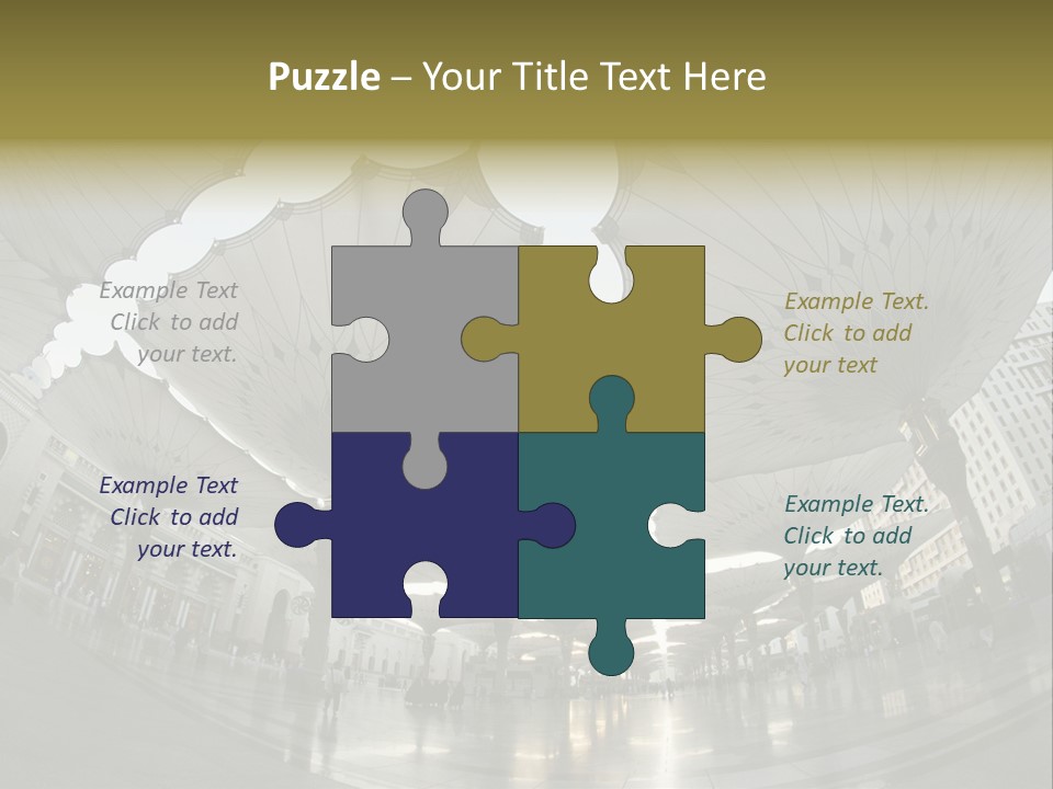 A Group Of Umbrellas That Are In The Air PowerPoint Template