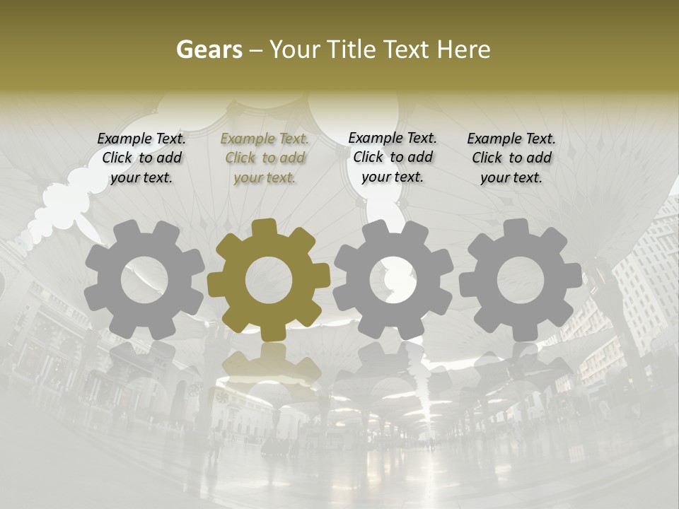 A Group Of Umbrellas That Are In The Air PowerPoint Template