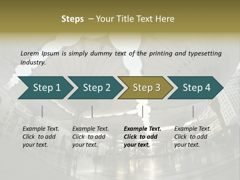 A Group Of Umbrellas That Are In The Air PowerPoint Template