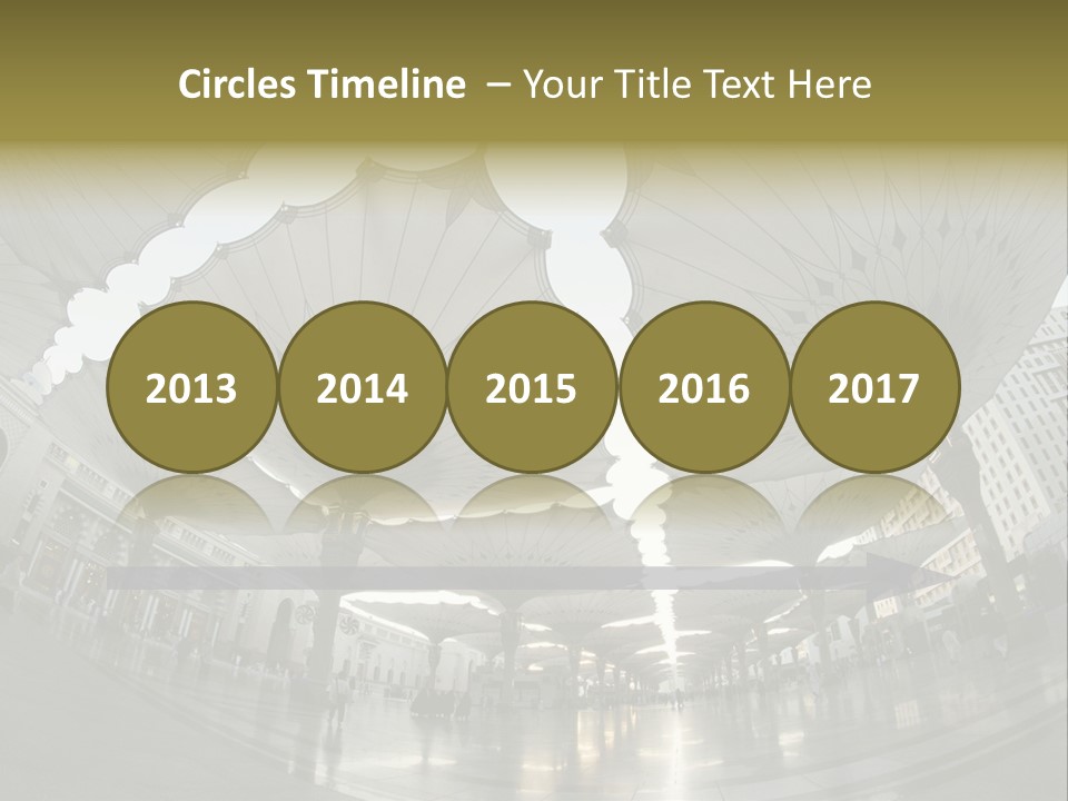 A Group Of Umbrellas That Are In The Air PowerPoint Template