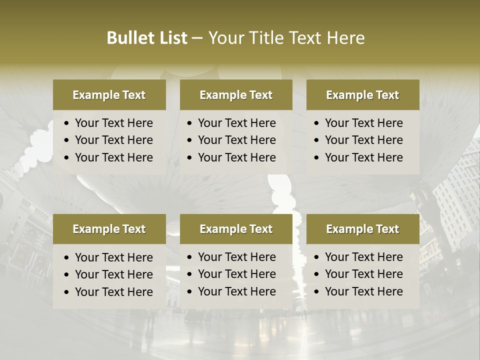 A Group Of Umbrellas That Are In The Air PowerPoint Template