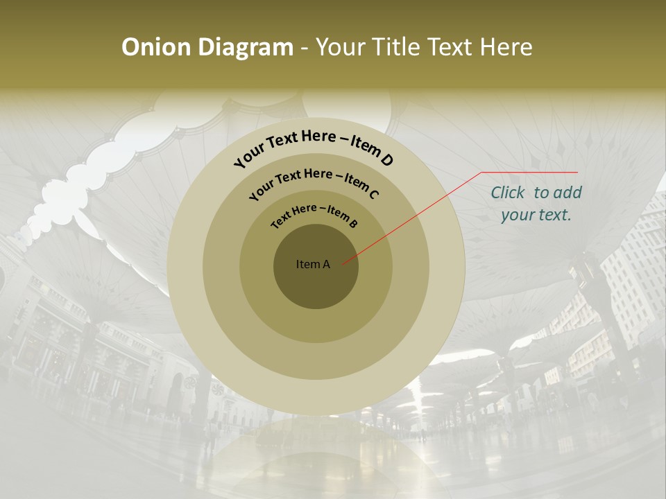 A Group Of Umbrellas That Are In The Air PowerPoint Template