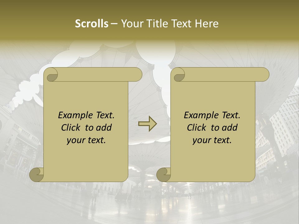A Group Of Umbrellas That Are In The Air PowerPoint Template