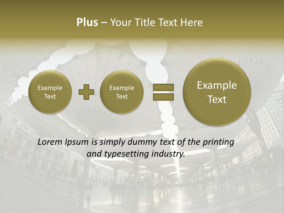 A Group Of Umbrellas That Are In The Air PowerPoint Template
