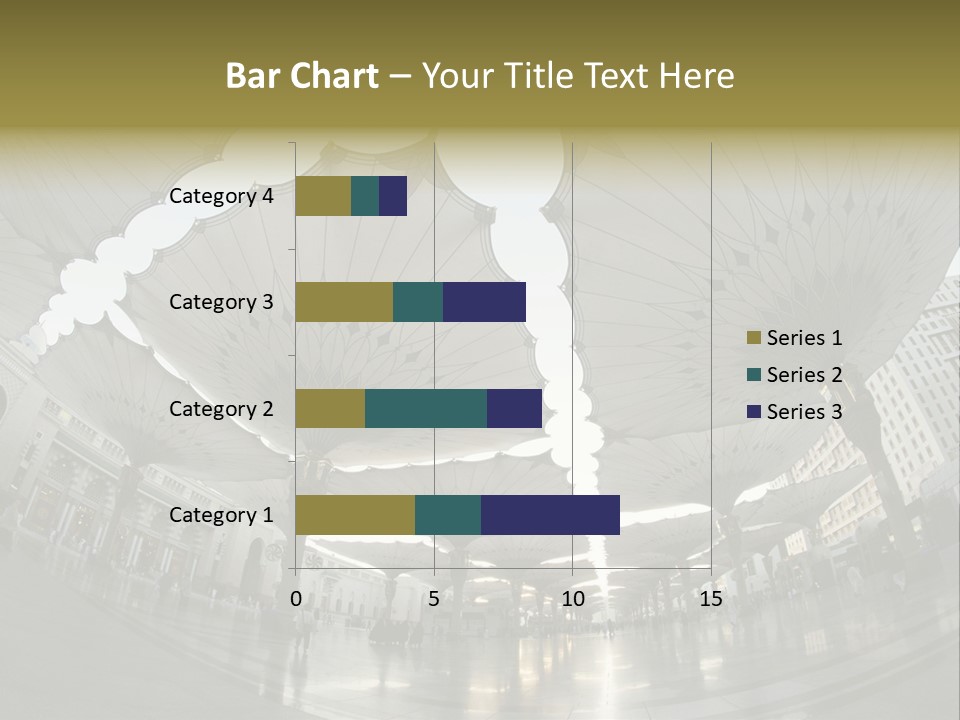 A Group Of Umbrellas That Are In The Air PowerPoint Template
