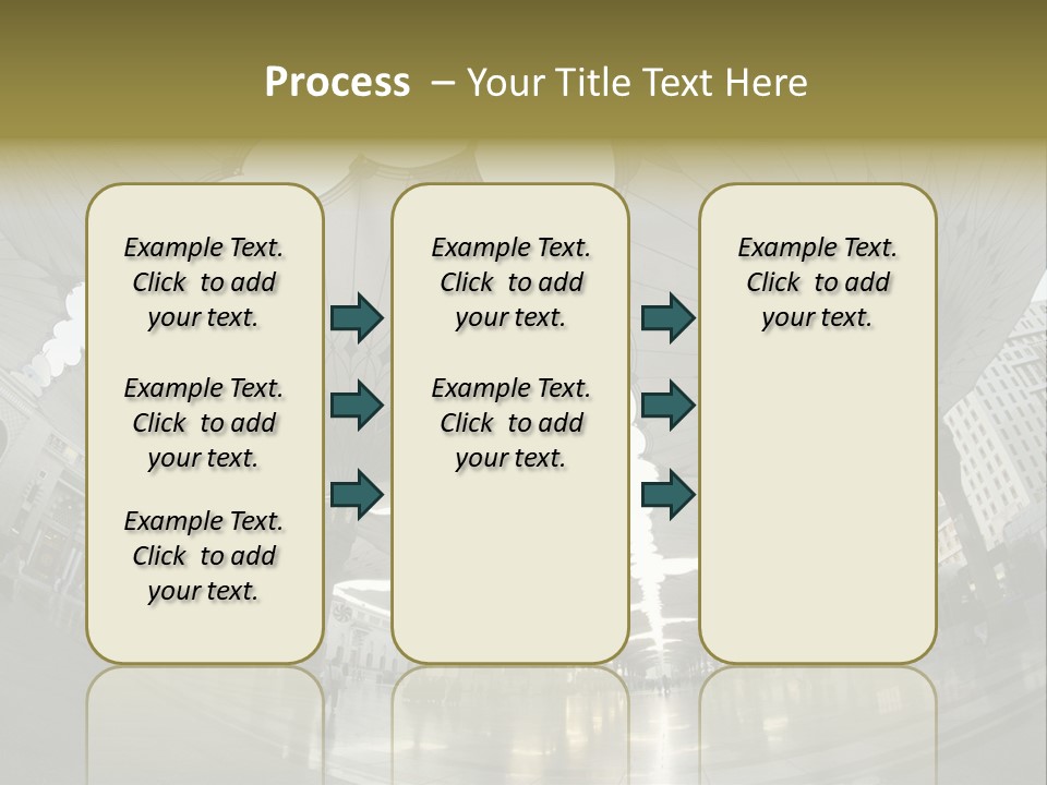 A Group Of Umbrellas That Are In The Air PowerPoint Template