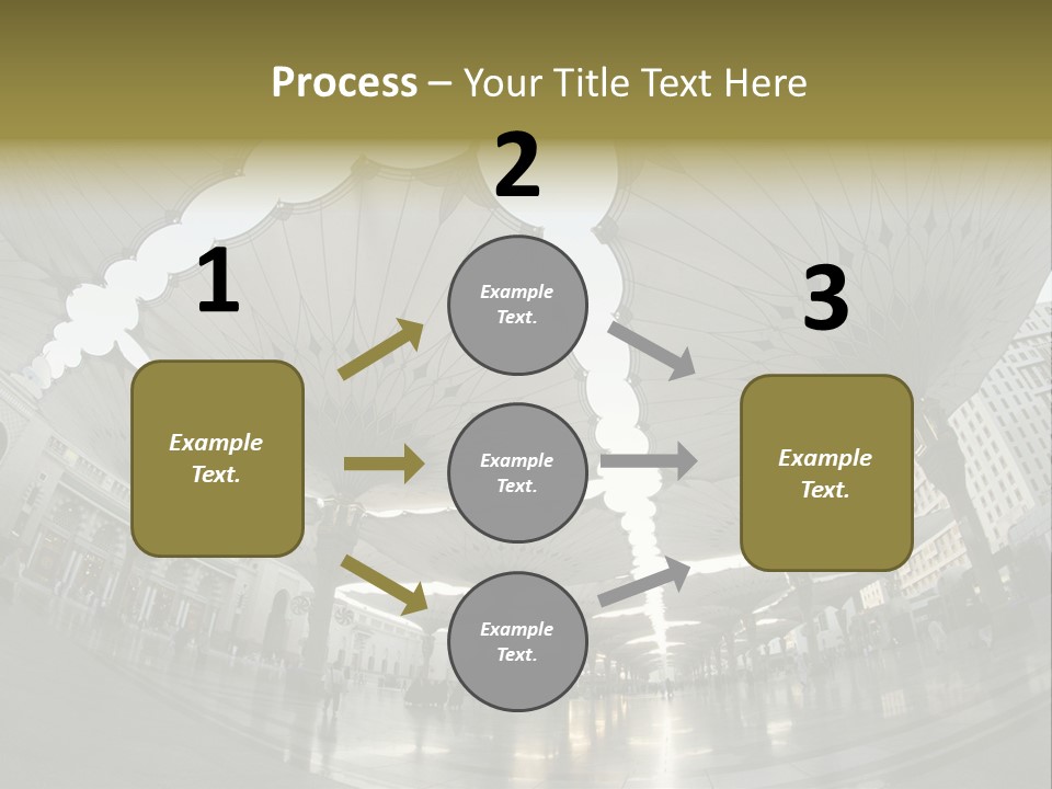 A Group Of Umbrellas That Are In The Air PowerPoint Template