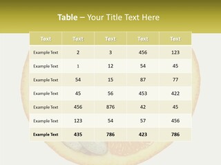 A Picture Of An Orange And Almonds On A White Background PowerPoint Template