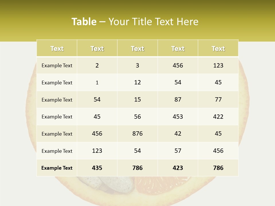 A Picture Of An Orange And Almonds On A White Background PowerPoint Template