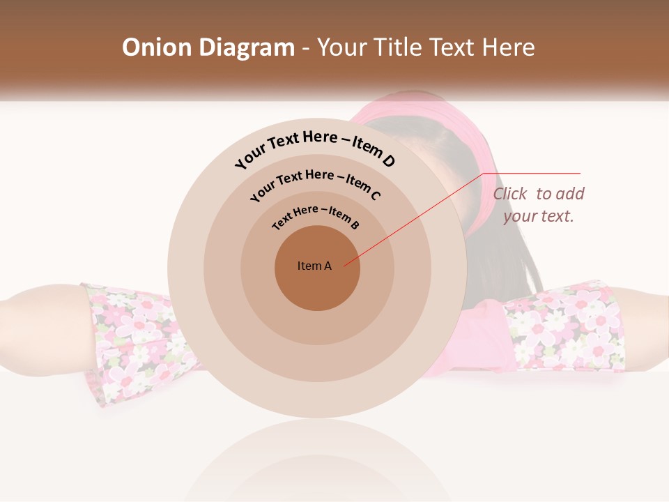 A Woman With Pink Gloves Is Smiling For The Camera PowerPoint Template